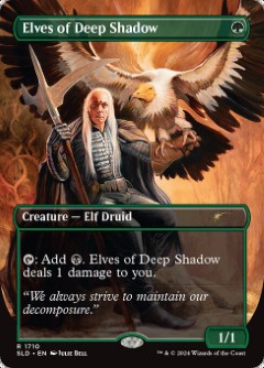 Elves of Deep Shadow Secret Lair Drop - Julie Bell Art